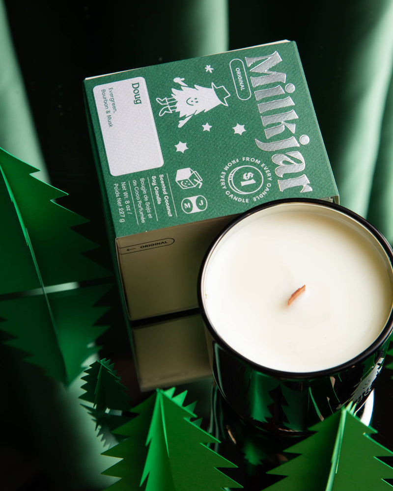 The Doug Candle - Evergreen, Bourbon & Musk