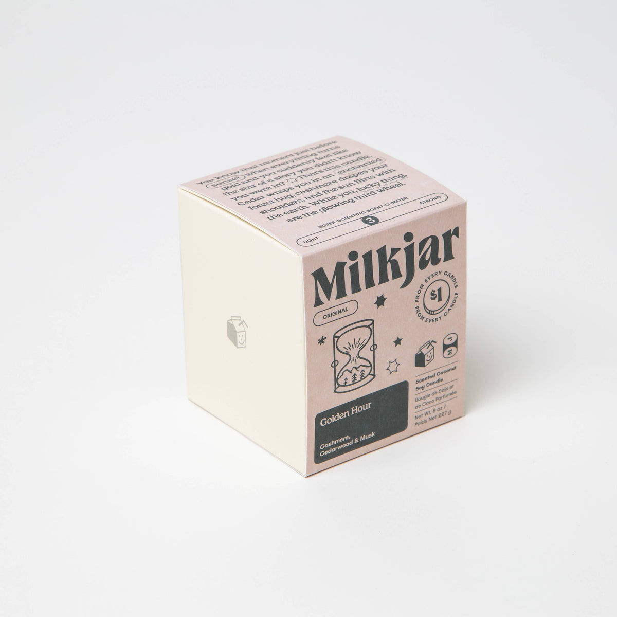 The Golden Hour Candle - Cashmere, Cedarwood