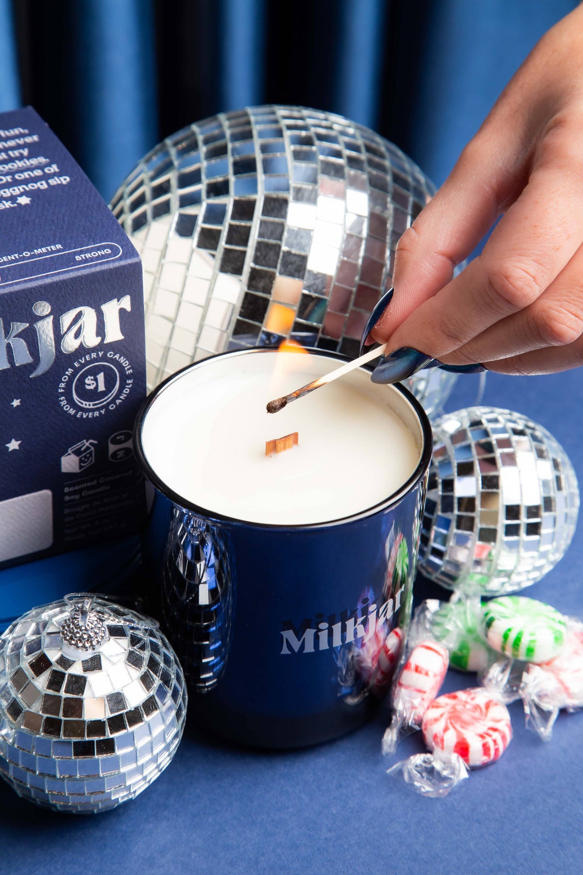 The Pattie Candle - Vanilla Chai & Peppermint