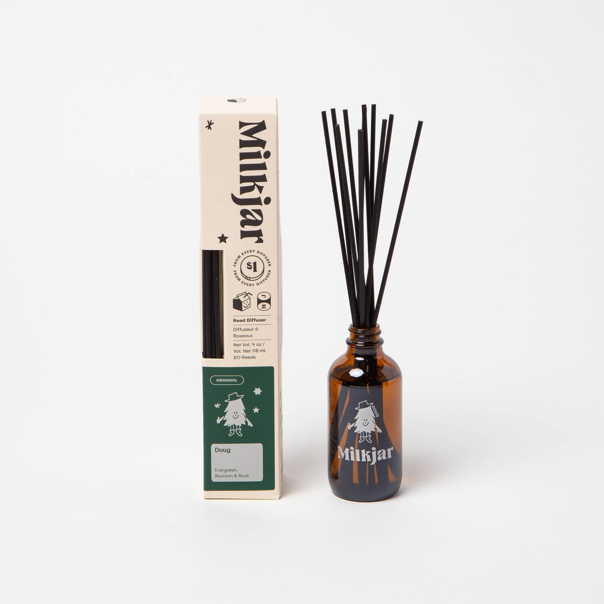 The Doug Diffuser - Bourbon, Evergreen & Musk