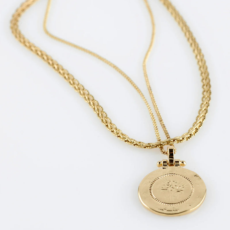 The Nomad 2-in-1 Coin Necklace