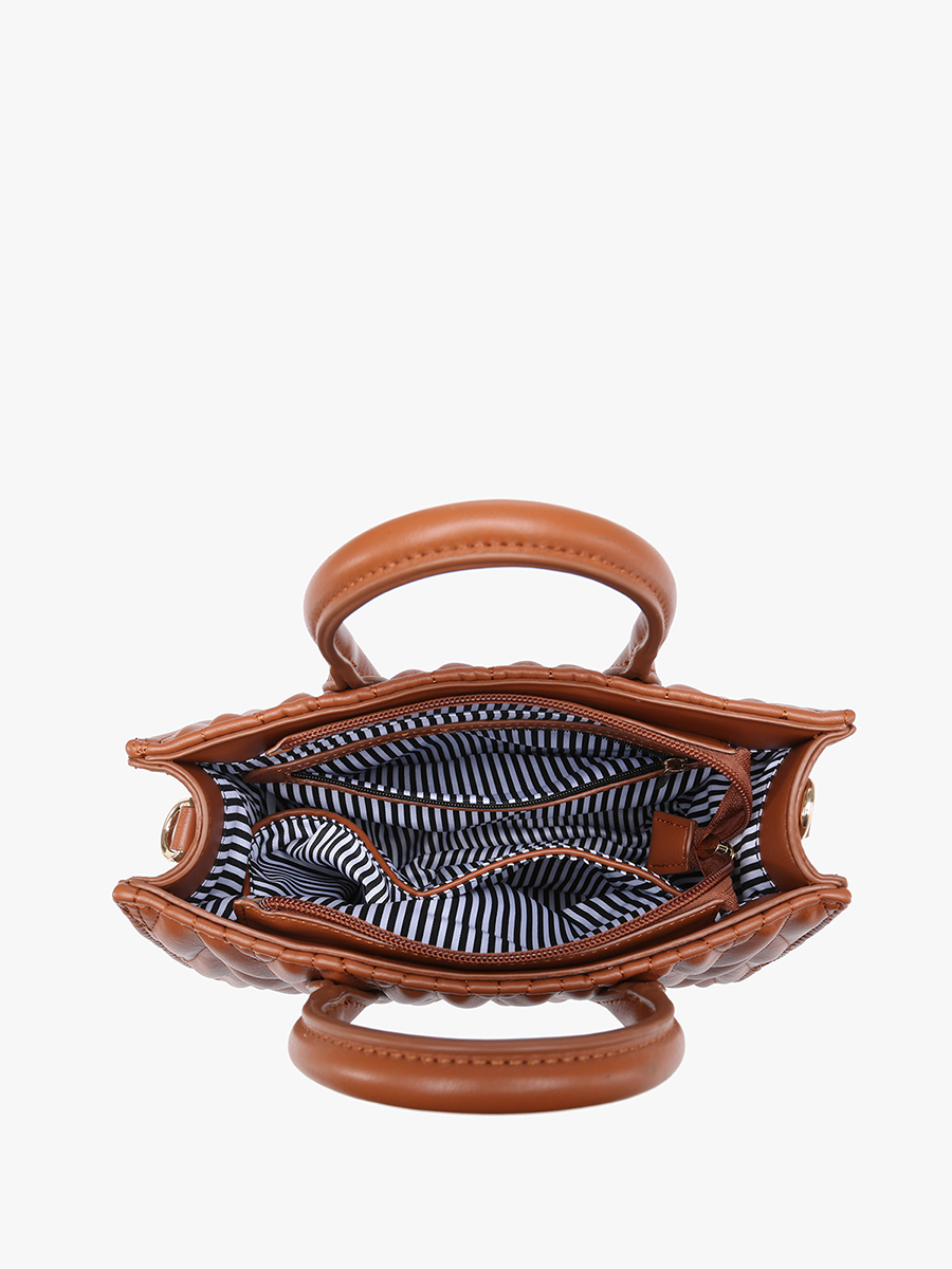 The Arbor Herringbone Satchel