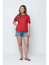 The Jill - Luxe Fleece Tee