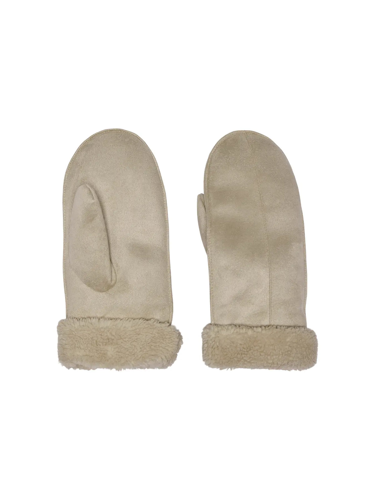 The Nicki Faux Suede Mittens