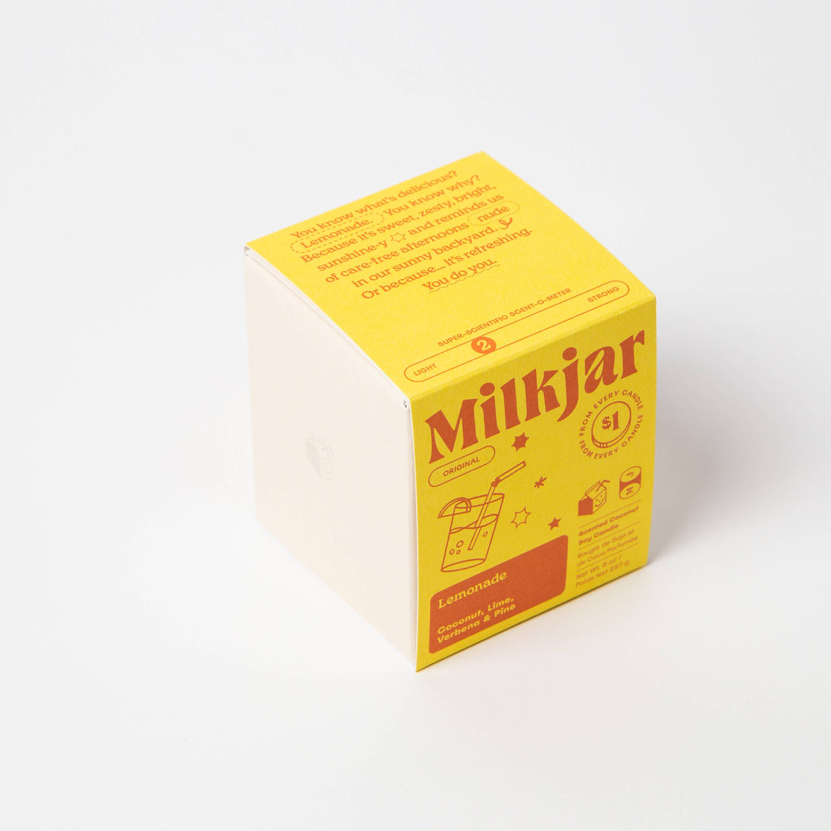 The Lemonade Candle - Coconut, Lime & Pine