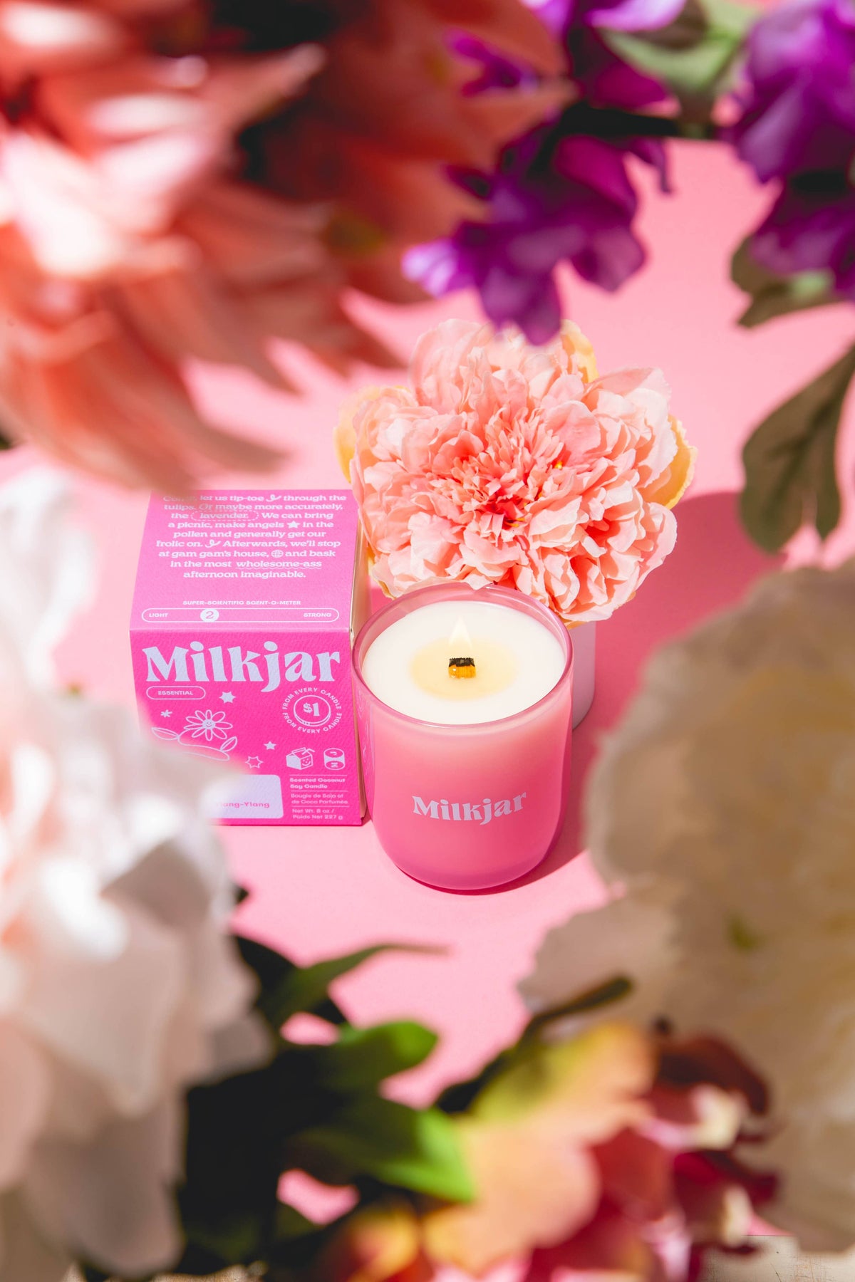 The Bloom Candle - Lavender, Ylang-Ylang, Vetiver & Wormwood