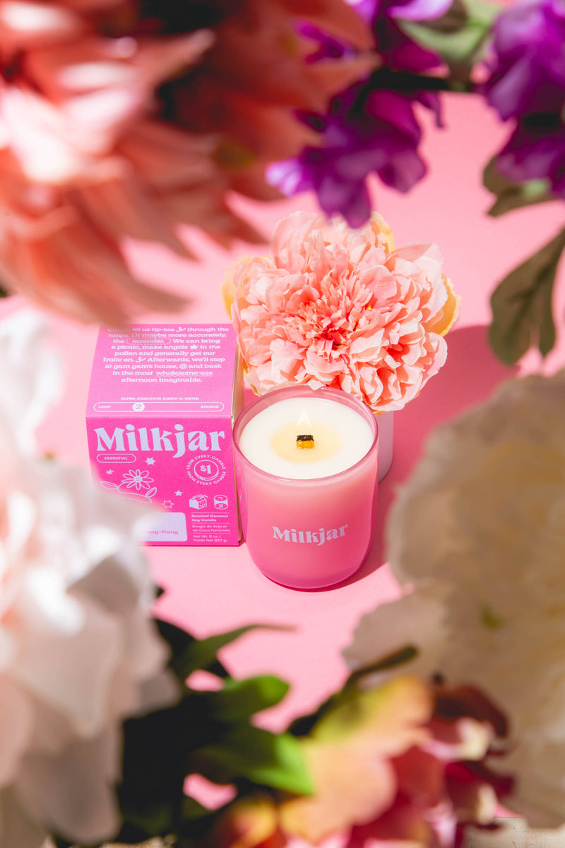 The Bloom Candle - Lavender, Ylang-Ylang, Vetiver & Wormwood