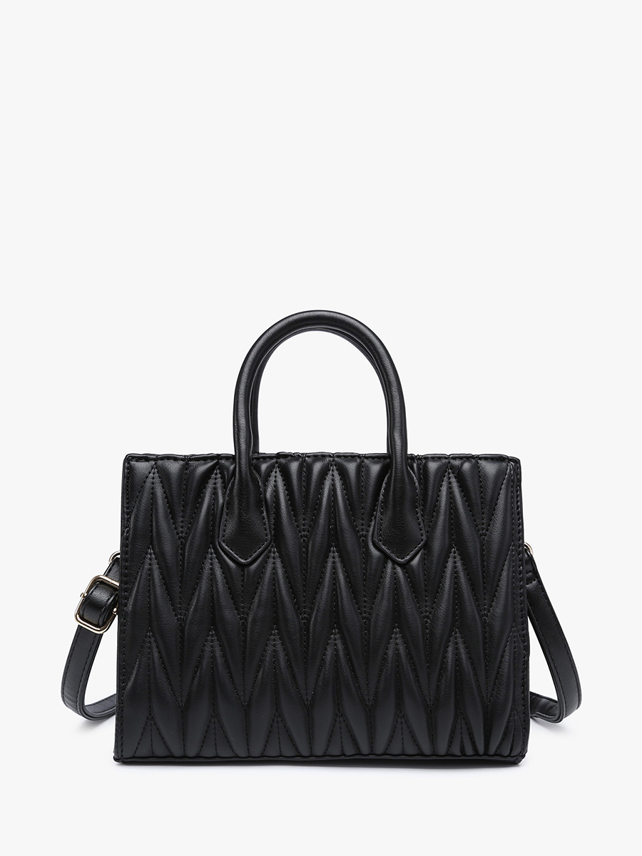 The Arbor Herringbone Satchel