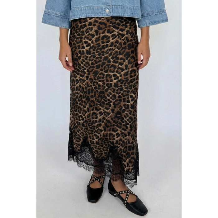 The Lina Leopard Skirt