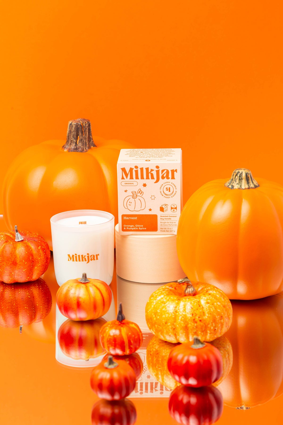 The Harvest Candle - Orange, Clove & Pumpkin Spice