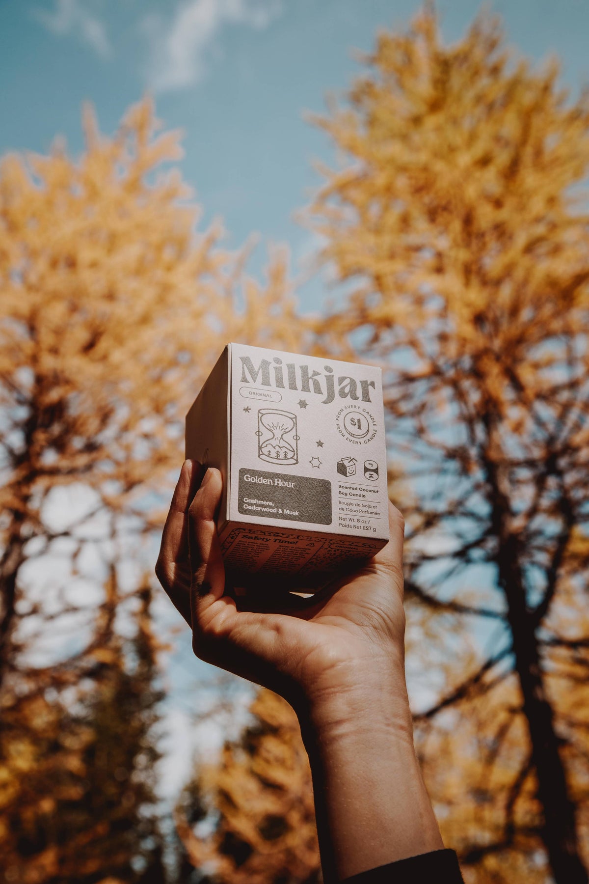 The Golden Hour Candle - Cashmere, Cedarwood