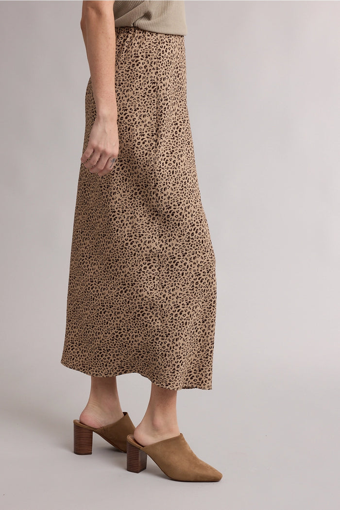 The Lana Leopard Skirt