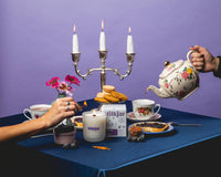 The Blueberry Tea Candle - Blueberry, Amber, Vanilla