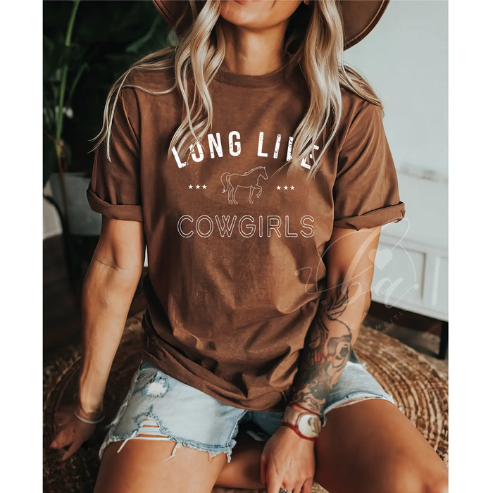 The Long Live Cowgirls Tee