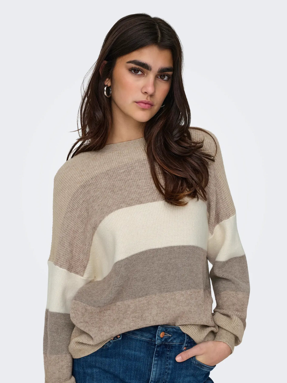 The Atia Stripe Pullover
