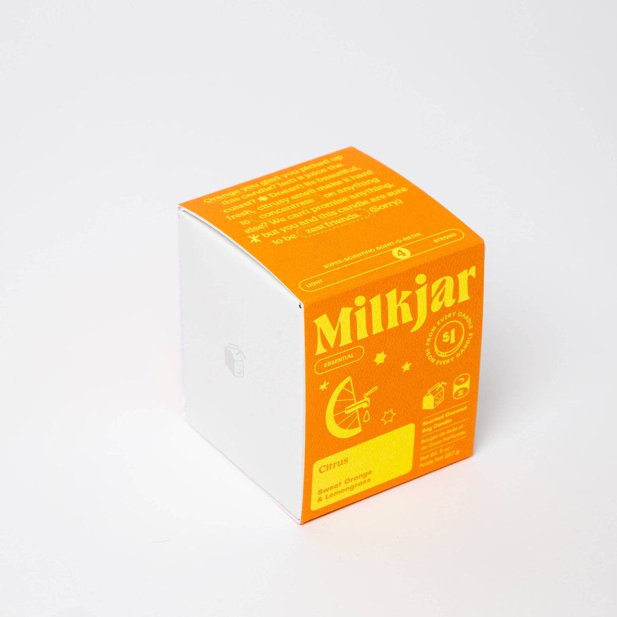 The Citrus Candle - Sweet Orange & Lemongrass