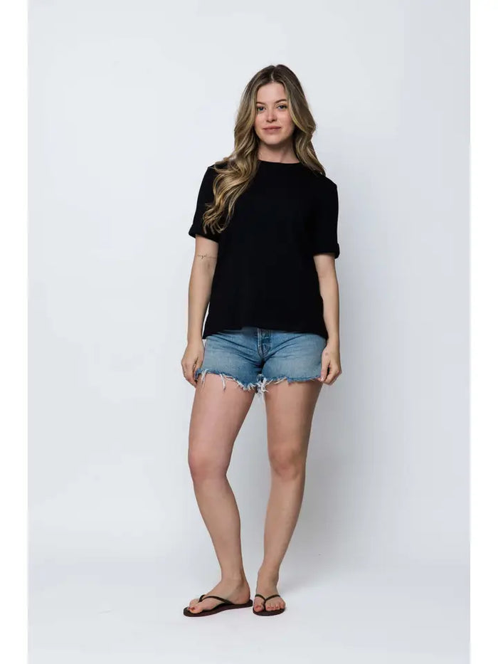 The Jill - Luxe Fleece Tee