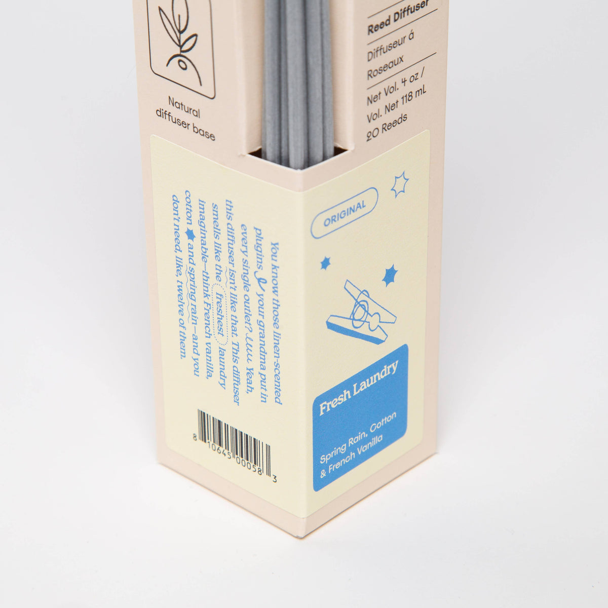 The Fresh Laundry Diffuser - Rain, Cotton & Vanilla