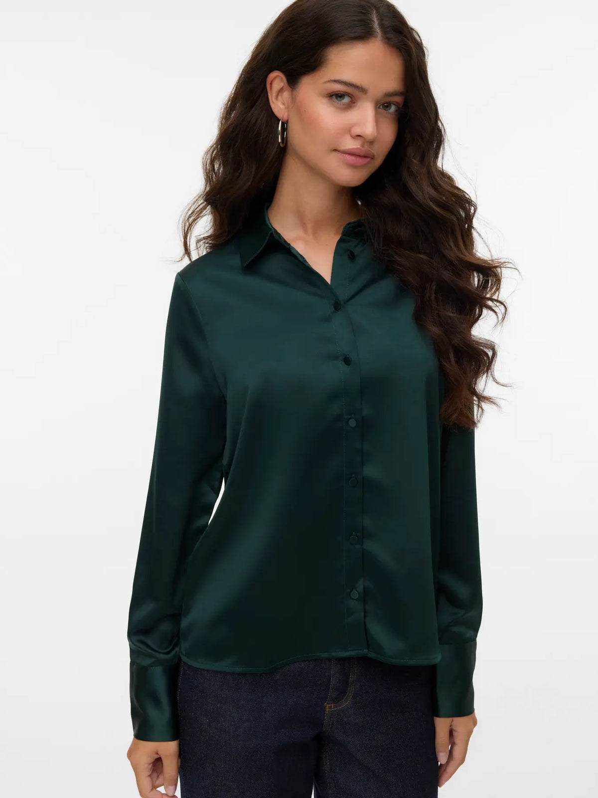 The Merle Satin Shirt