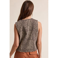 The Cloe Leopard Vest