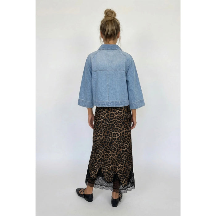 The Lina Leopard Skirt