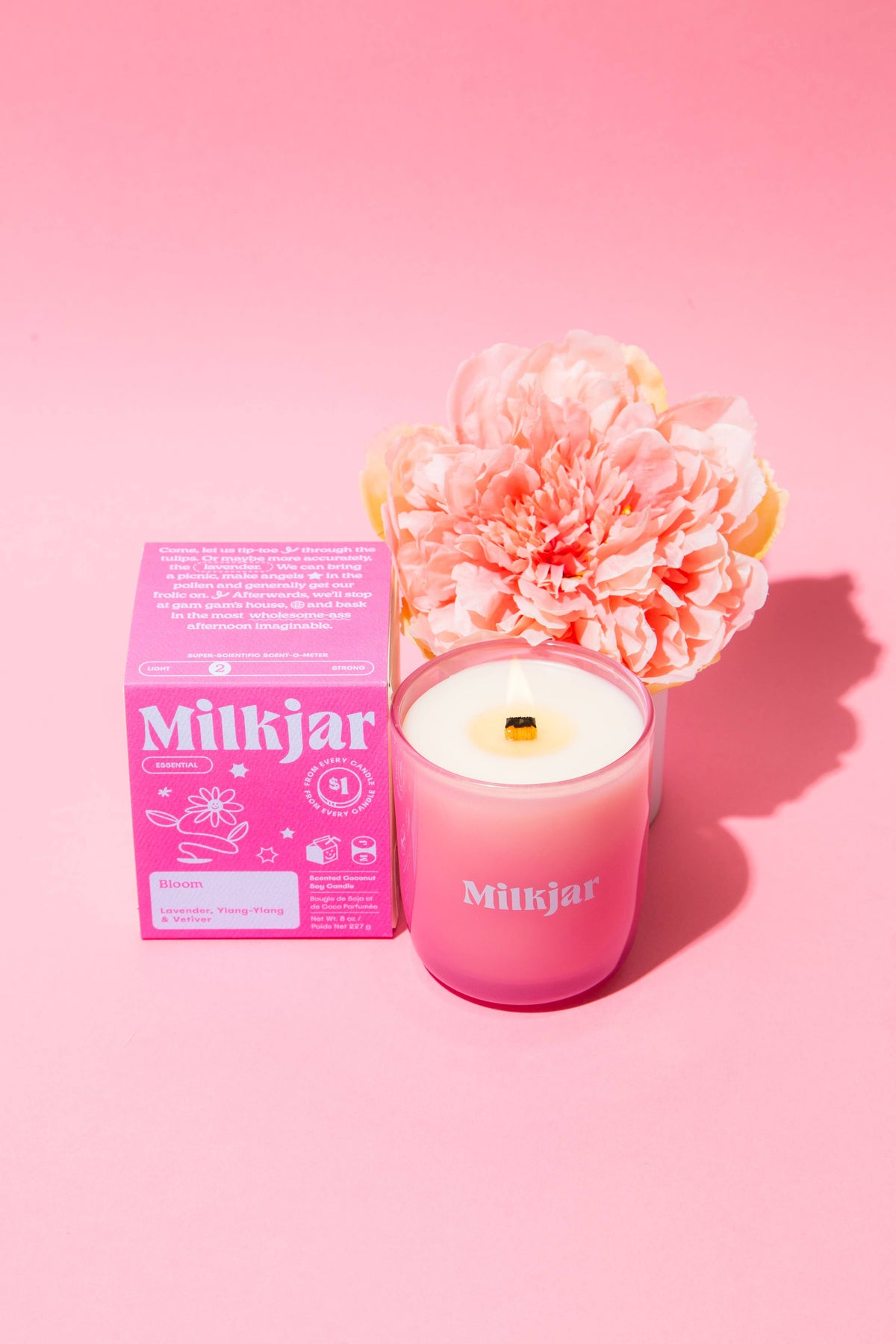 The Bloom Candle - Lavender, Ylang-Ylang, Vetiver & Wormwood