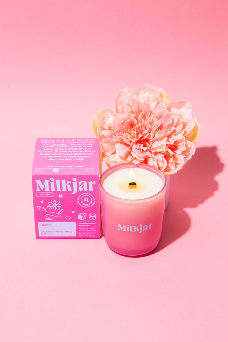 The Bloom Candle - Lavender, Ylang-Ylang, Vetiver & Wormwood