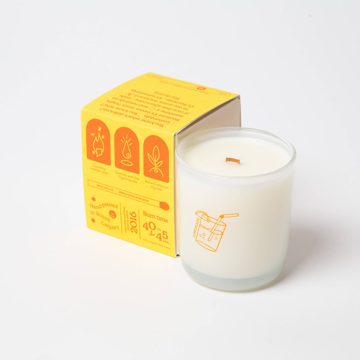 The Lemonade Candle - Coconut, Lime & Pine