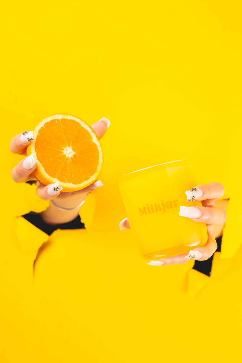 The Citrus Candle - Sweet Orange & Lemongrass