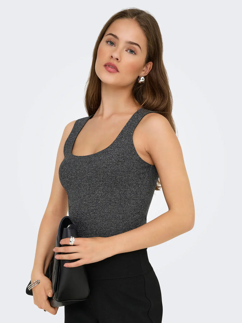 The Lea Glitter 2-Way Tank