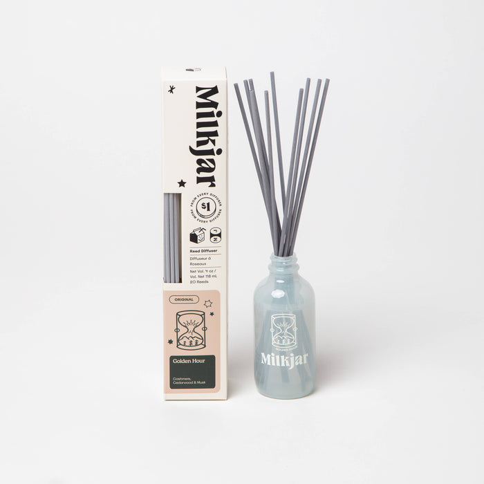 The Golden Hour Diffuser - Cashmere, Cedarwood & Musk