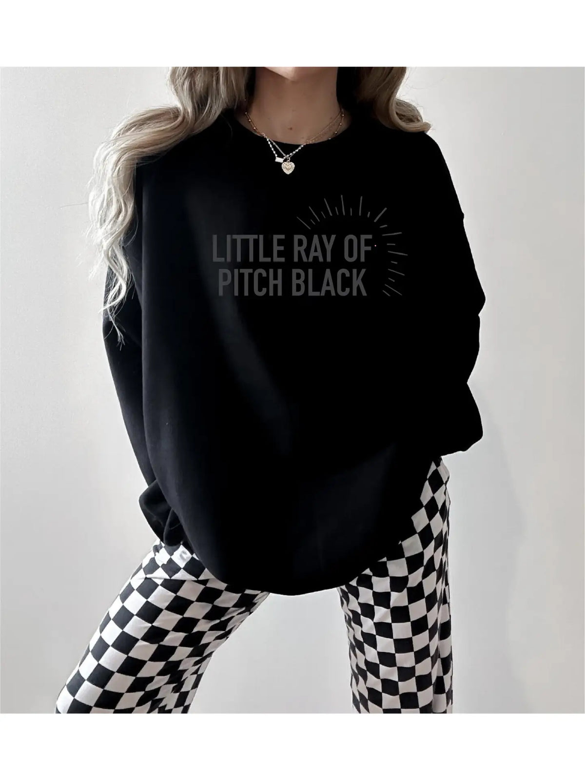 The Little Ray of Pitch Black Crewneck