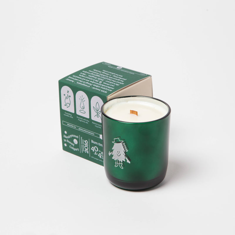 The Doug Candle - Evergreen, Bourbon & Musk