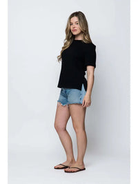 The Jill - Luxe Fleece Tee