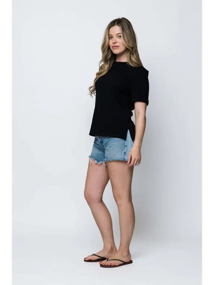 The Jill - Luxe Fleece Tee