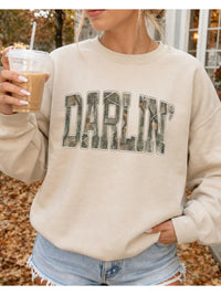 The Darlin Camo Classic Crew