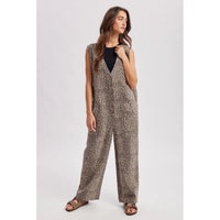The Sasha Leopard Overall
