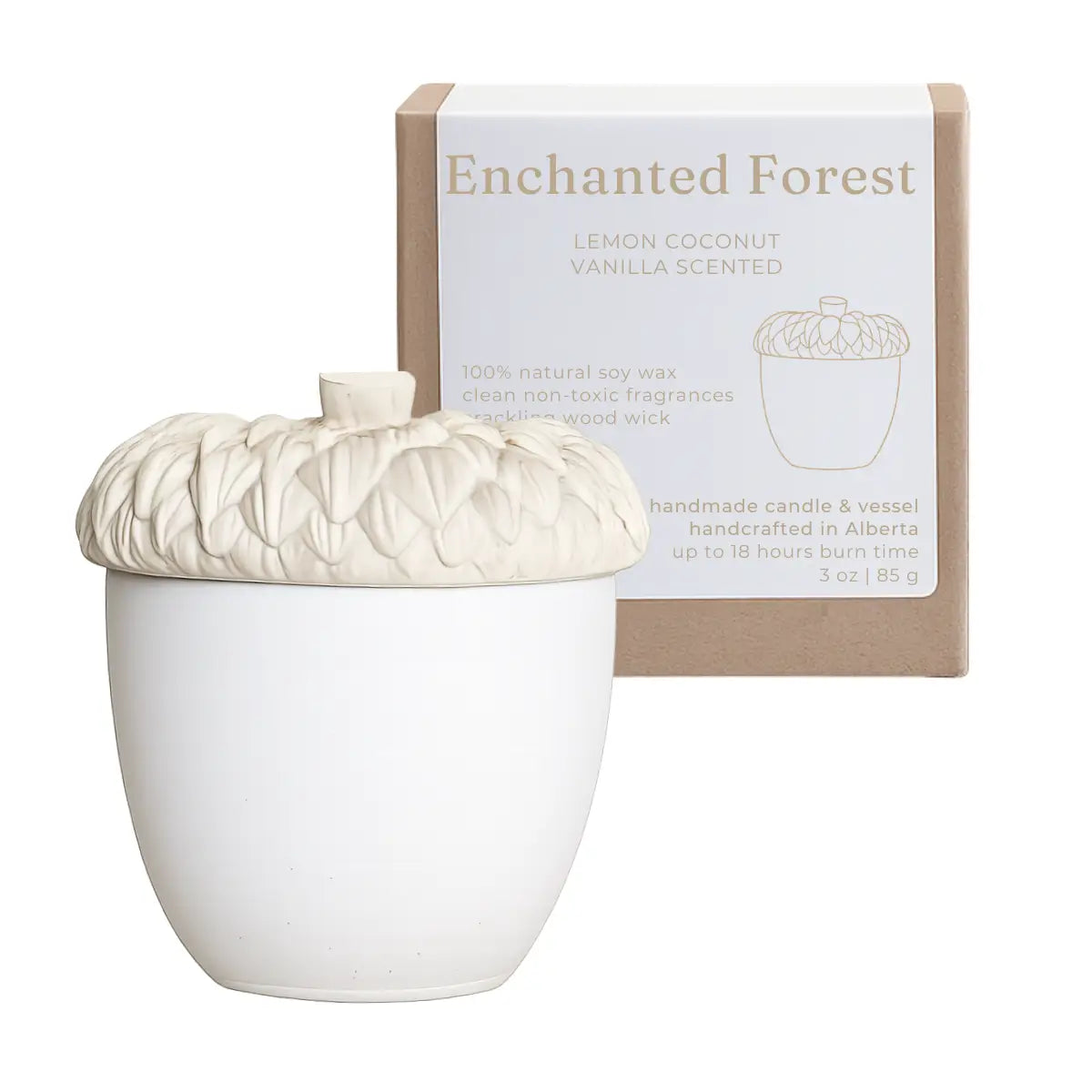 The Acorn Enchanted Forest Soy Candle