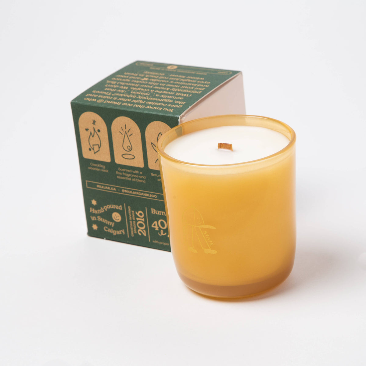 The Garden State Candle - Cedar & Cassis