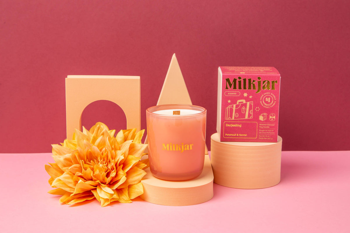 The Darjeeling Candle - Patchouli & Santal