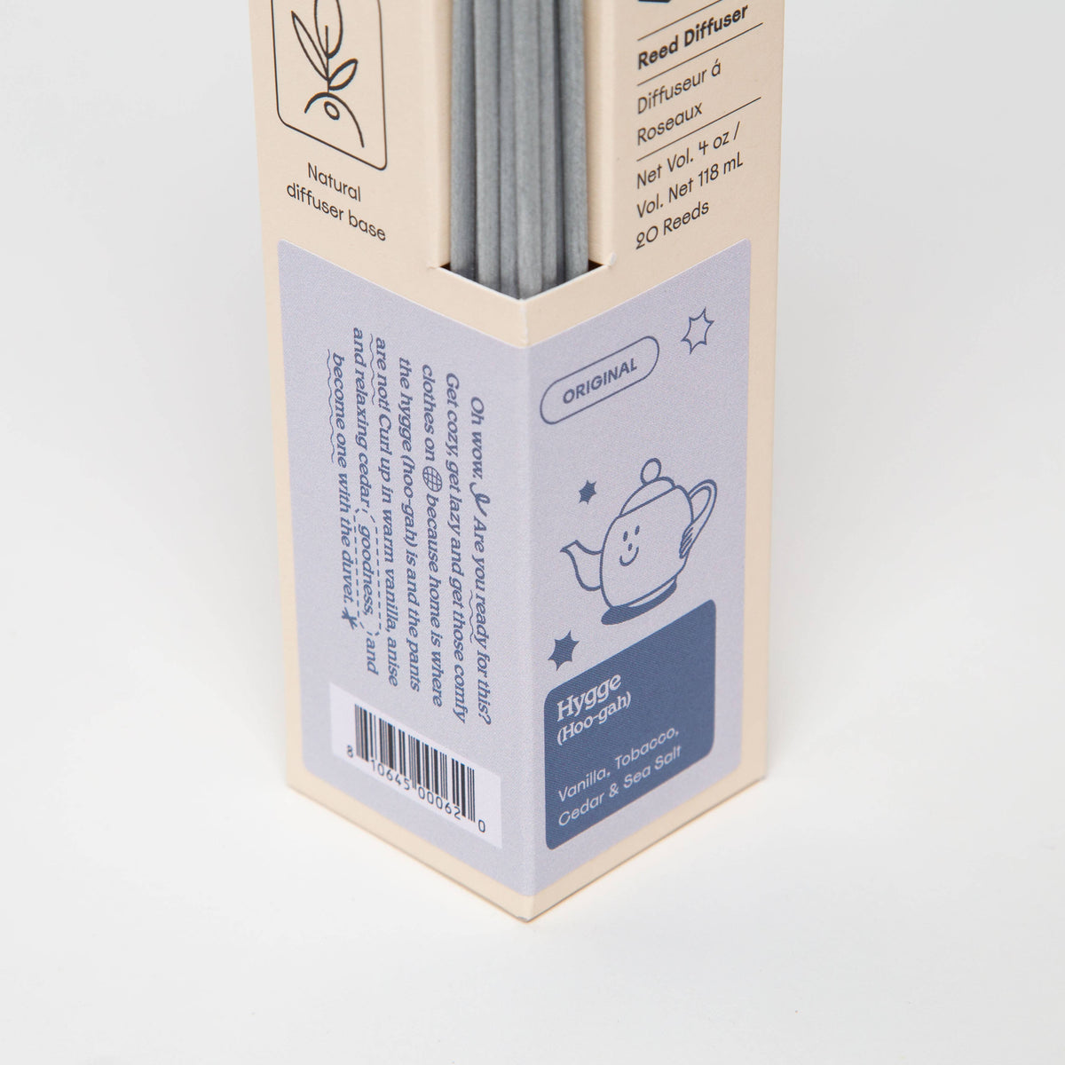 The Hygge Diffuser - Vanilla, Tobacco & Sea Salt