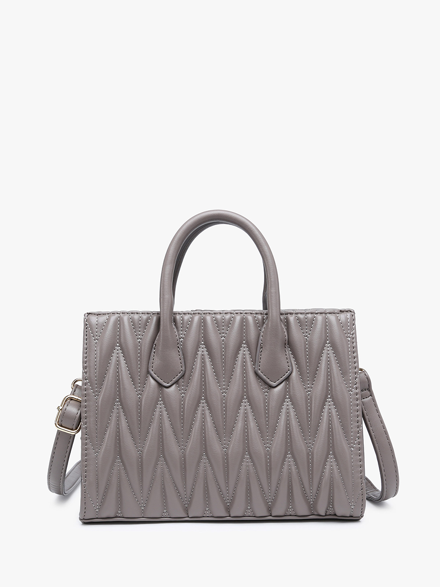 The Arbor Herringbone Satchel
