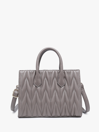 The Arbor Herringbone Satchel