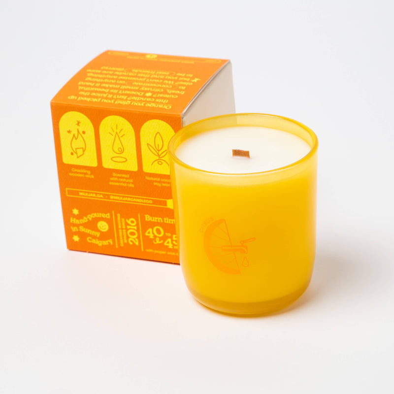 The Citrus Candle - Sweet Orange & Lemongrass
