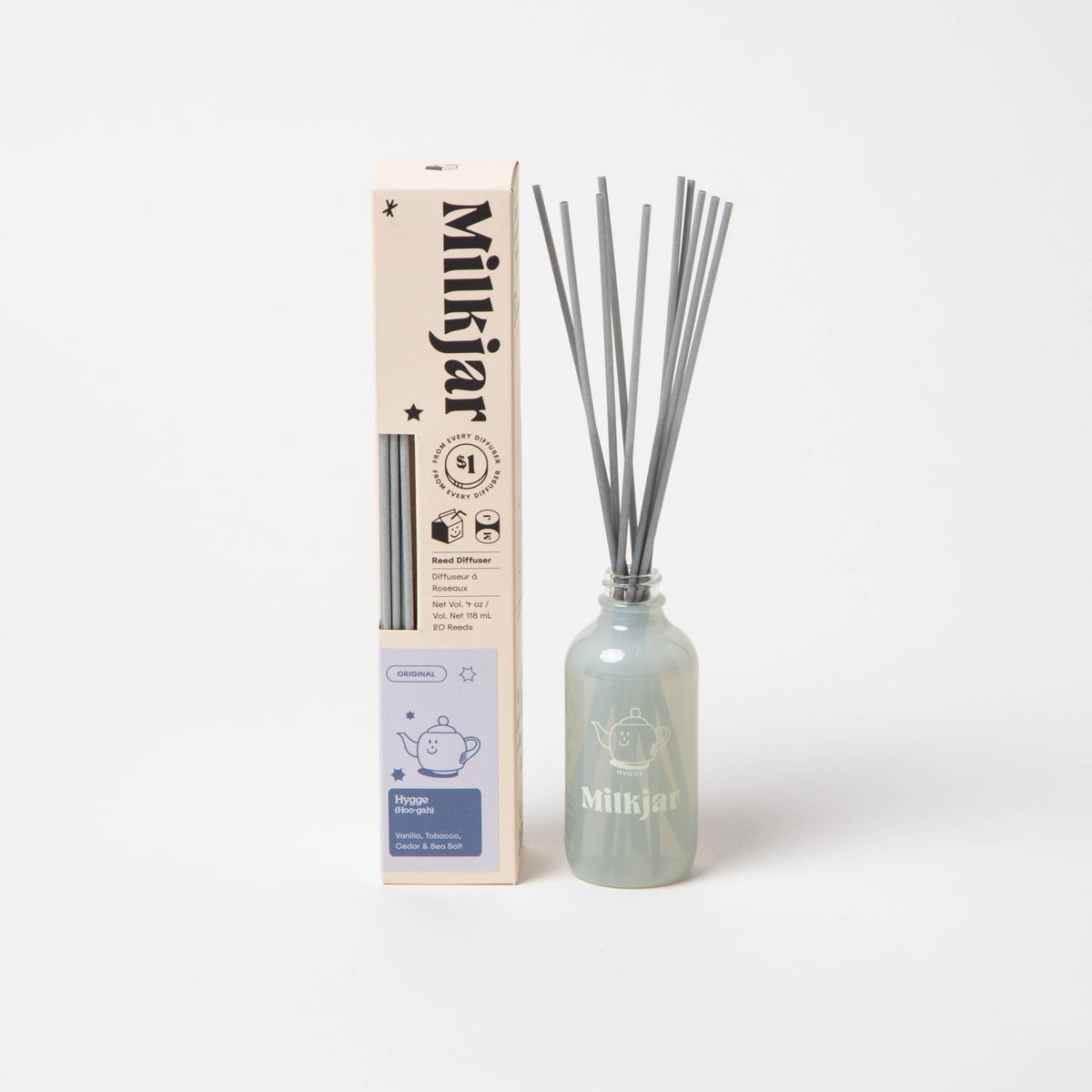 The Hygge Diffuser - Vanilla, Tobacco & Sea Salt