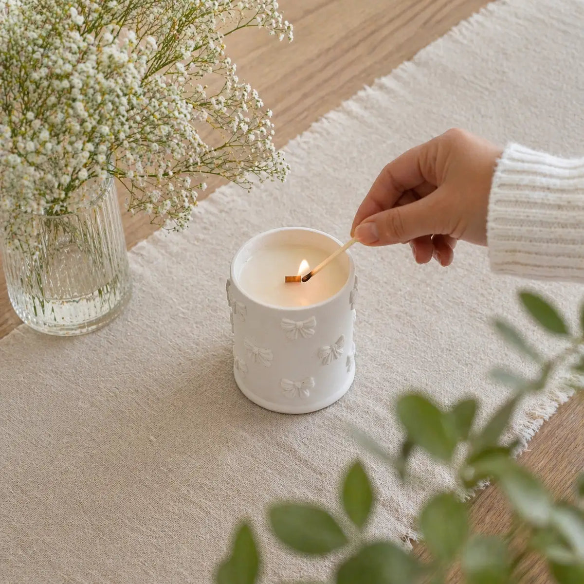 The Bow Soy Candle