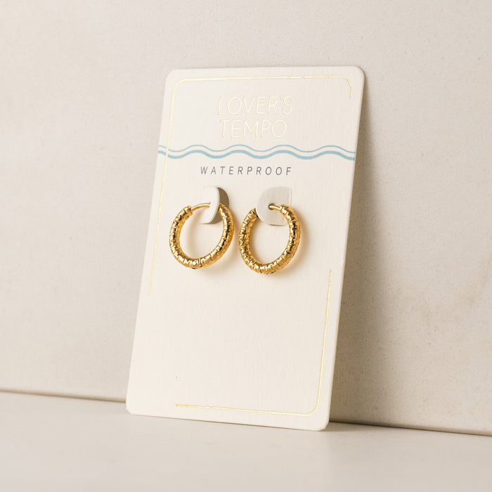The Brit Hoop Earrings (Waterproof)