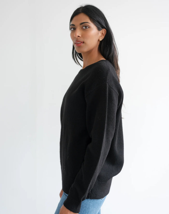 The Oversized Knitted Crew