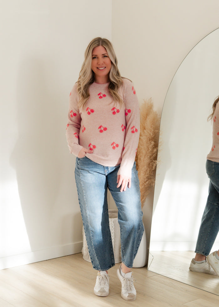 The Doffy Intarsia Long Sleeve Pullover