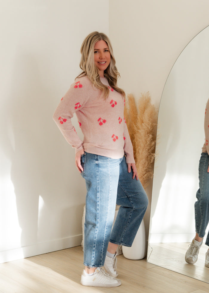 The Doffy Intarsia Long Sleeve Pullover